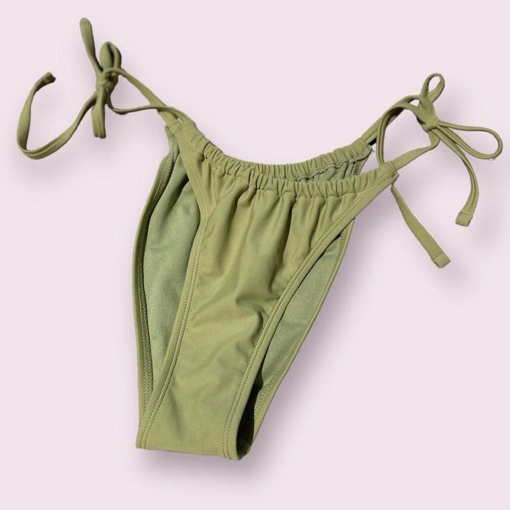Olive Green Bikini Bottom